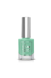 TruLAQ No Regrets Extended Wear Nail Lacquer in bright green for bold, vibrant nails with extended wear and shine.